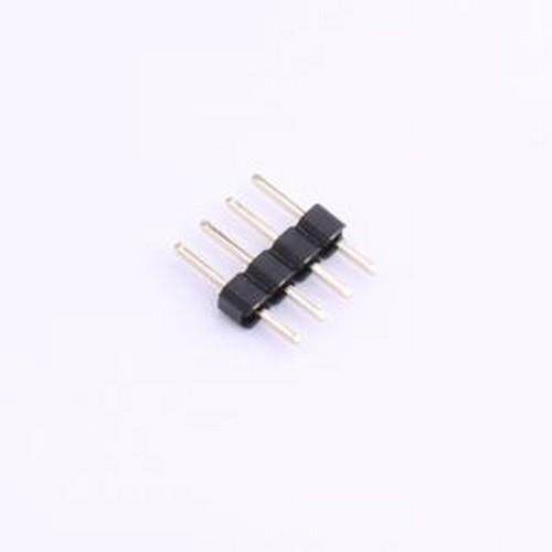XDZ200-1-04-Z-2.0-G1 排针 1x4P 间距:2mm 直插 方针 插件,P=2mm
