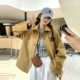 2.6休闲风麂皮翻领短外套女2026春新款 228 248
