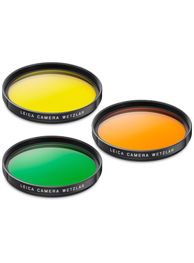 LEICA/徕卡 滤镜UV 黄色/橙色/绿色/ E39 E46 E49 彩色镜