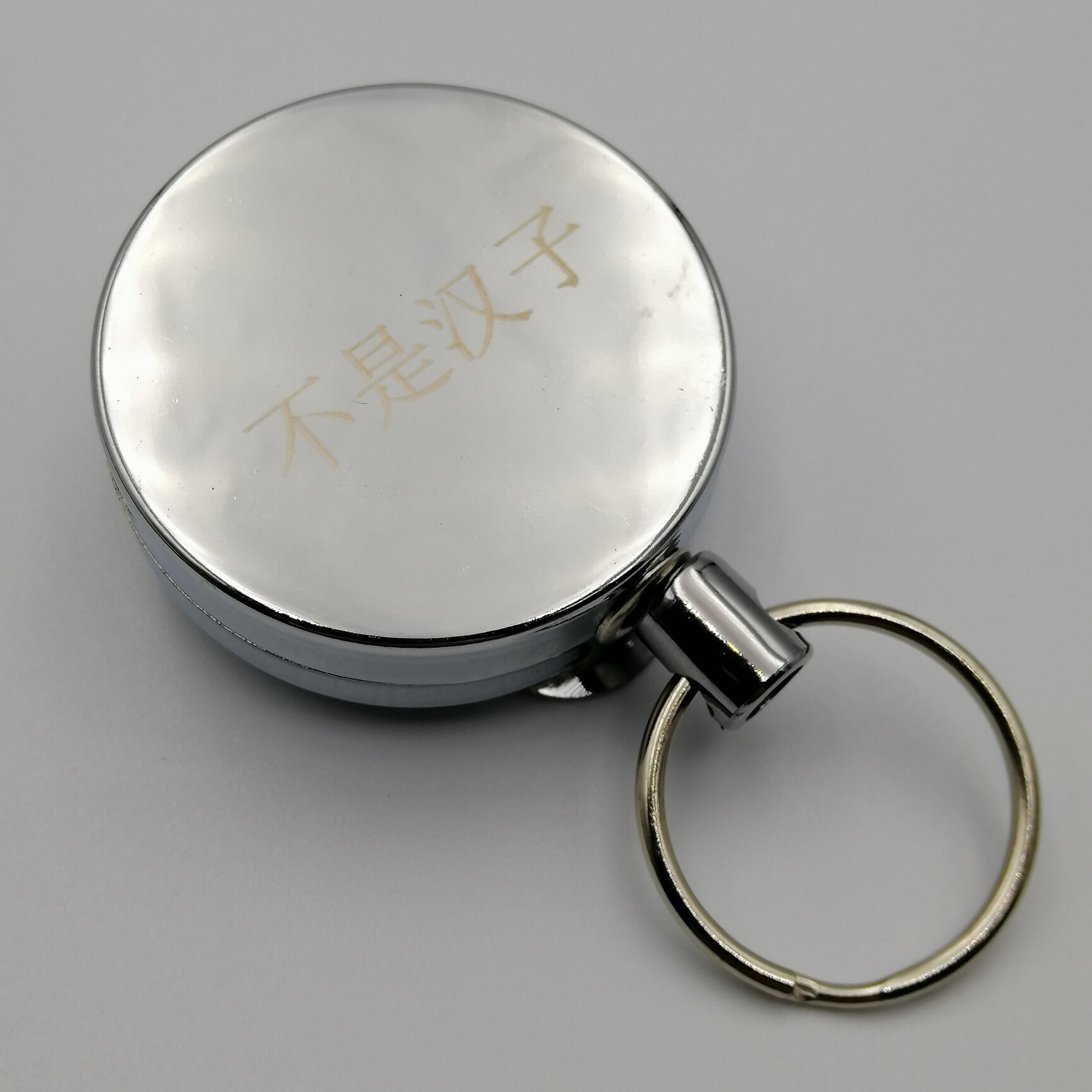 Mini Telescopic keychain 4 a centimeter springback a wire rope Easy draw Theft preventionin the Outdoor/Mountaineer/Camping/Travel Goods , Tool/Multi Tools , Hanging buckle  category - from Buy2taobao.com to provide professional Taobao agent buy service