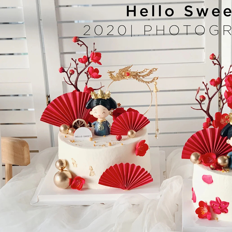 千岁娘娘凤凰金钗母后生日蛋糕