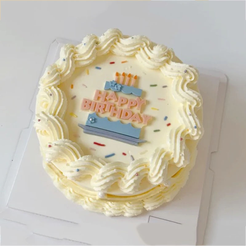 网红蜡烛城堡翻糖硅胶模具烘焙蛋糕装饰卡通儿童男孩女孩生日装扮