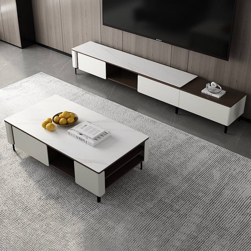 掌上明珠岩板石材电视柜