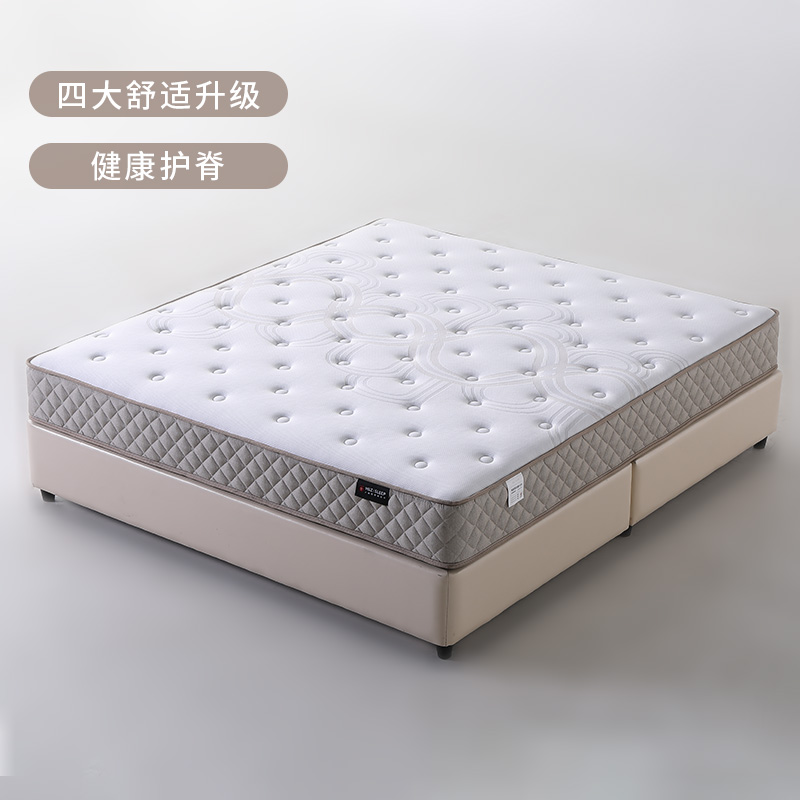 掌上明珠家居椰棕乳胶弹簧床垫