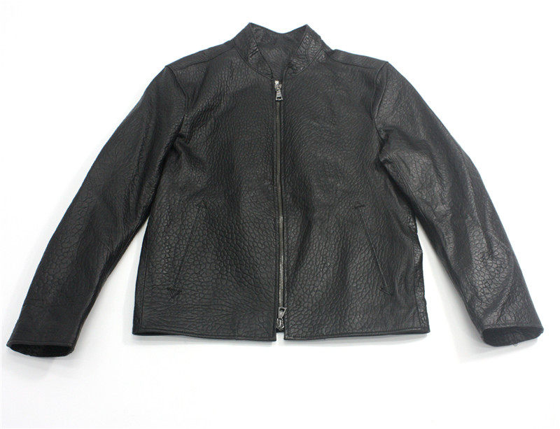 日单春秋款男士真皮上衣头层羊皮耐磨压纹商务休闲机车夹克皮外套,男装,皮衣,淘宝优惠券,粉丝福利购,淘宝优惠卷