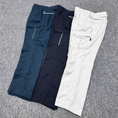 长裤 反季 多兜宽松休闲裤 1243E款 清仓外贸日单春秋季 耐磨直筒西裤