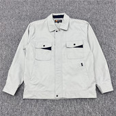 年底清仓外贸韩国单春秋男女款 多兜工装 夹克外套翻领复古工作服