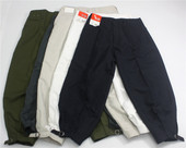 宽松嘻哈高腰阔腿束脚裤 外贸日单春秋季 街头复古滑板美潮灯笼裤 子