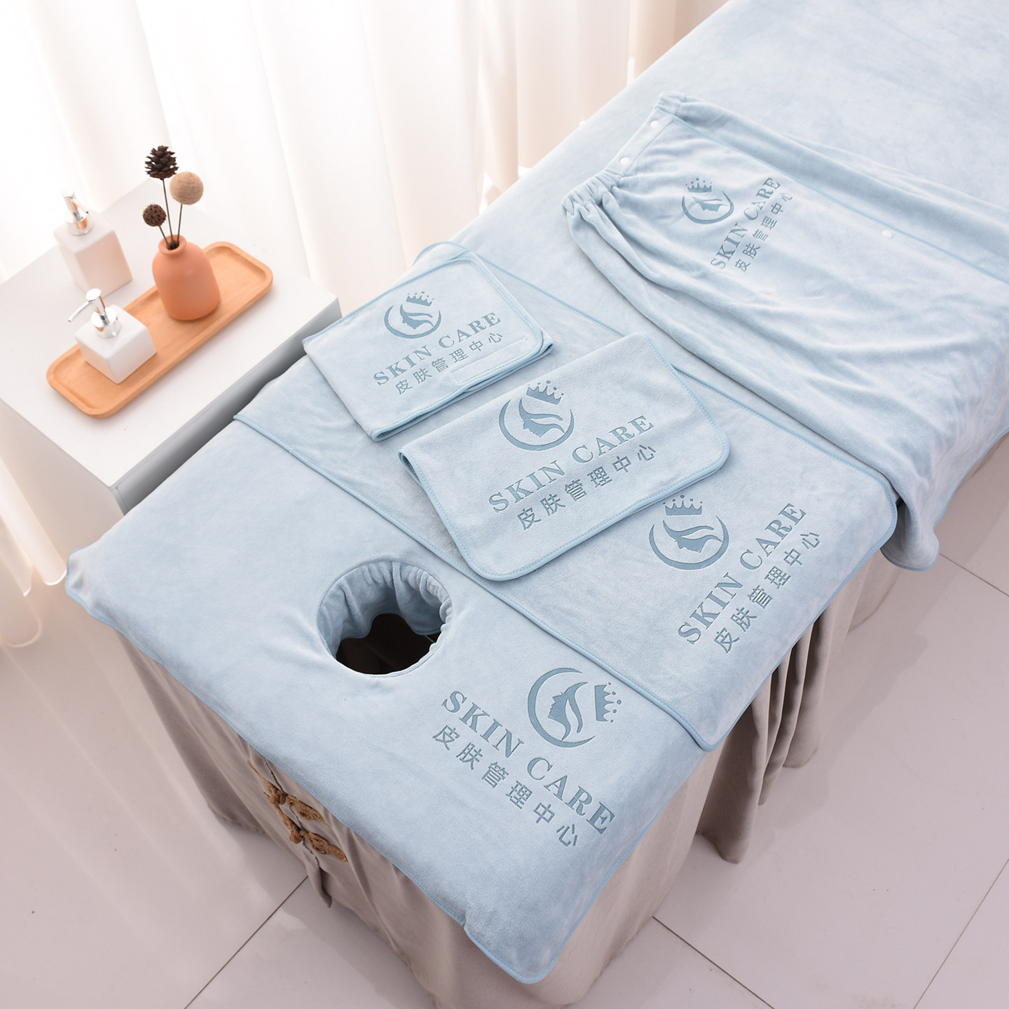 美容院专用毛巾皮肤管理铺床大浴巾包头巾三件套装吸水不掉毛定制,居家布艺,浴巾毛巾方巾套装/三件套,淘宝优惠券,粉丝福利购,淘宝优惠卷