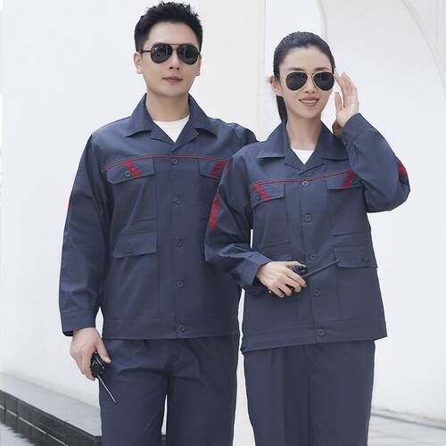 男女工作服夏天薄款夏季春秋装工地装修工厂耐磨耐脏长袖工人定制