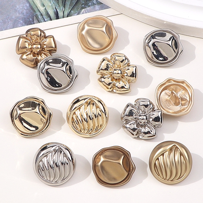 金属高端小香风异形精致装饰纽扣