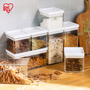 爱丽思杂粮密封罐食品级储物罐零食茶叶干货防潮收纳盒密封盒带盖