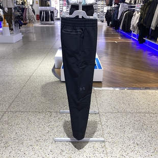 UA/安德玛男士2025新款运动直筒休闲加绒保暖长裤1389302-001