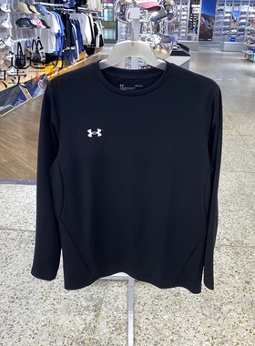 安德玛/UA男女同款运动休闲情侣透气长袖T恤24600602-001-100-409