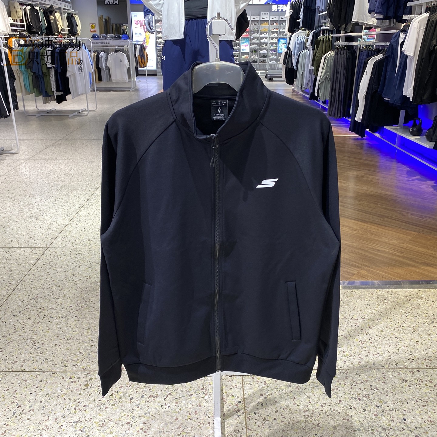 Skechers/斯凯奇男女新款跑步运动休闲情侣立领夹克外套P225U135,运动服/休闲服装,运动茄克/外套,淘宝优惠券,粉丝福利购,淘宝优惠卷