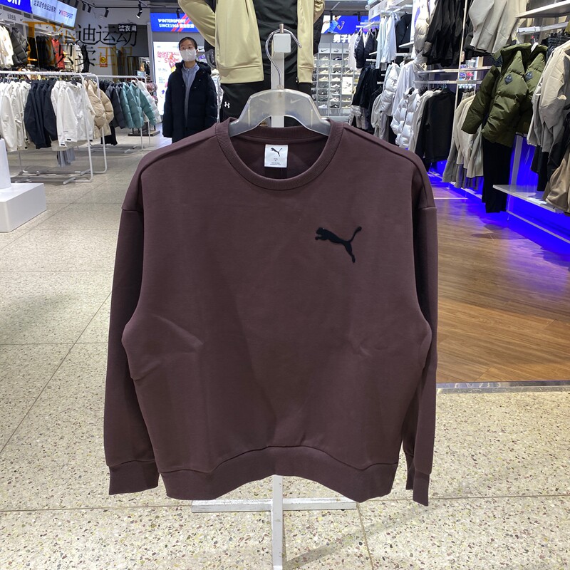 Puma/彪马男圆领套头卫衣