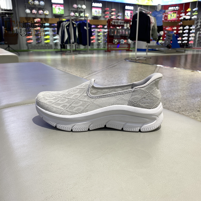 斯凯奇女鞋一脚蹬休闲鞋