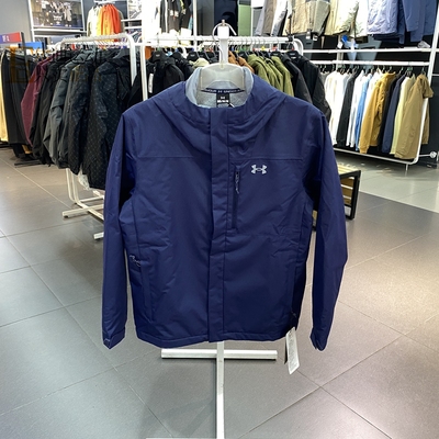 安德玛UA男子三合一冲锋衣外套