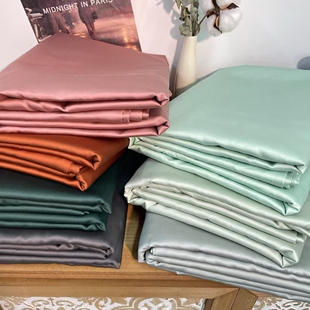 外贸出口重磅140支匹马棉纯色白搭细腻丝滑床单被套单品