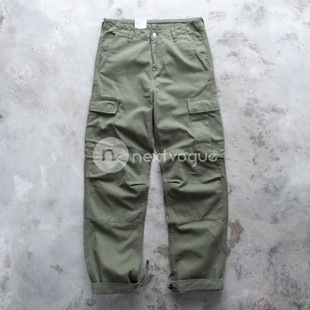【NextVogue】carhartt wip regular cargo 23aw水洗直筒工装裤re