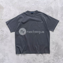 【NextVogue】NAUTICA Pigment Dyed Hidden Logo水洗做旧短袖T恤