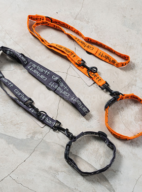【NextVogue】carhartt wip script dog leash狗链狗绳宠物牵引绳