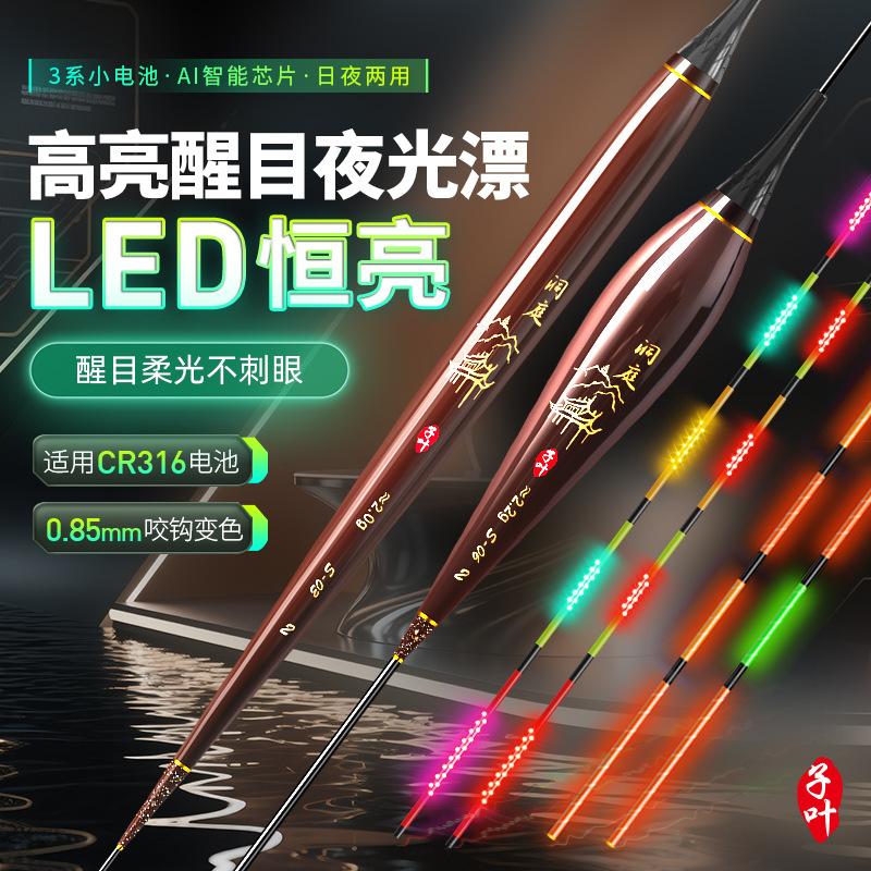 高端LED夜光漂316硬尾浮漂