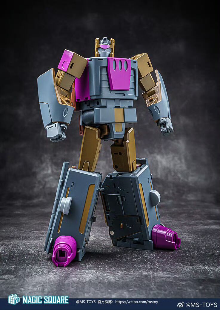 魔方MS-TOYS 混天豹战车队组合 MS-07 太空梭 爆炸 大比例