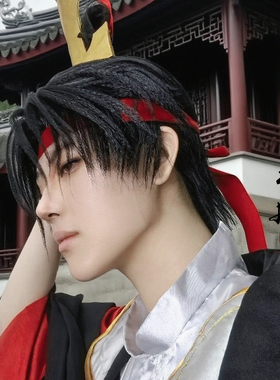 琢玉撷珠 忘川风华录 孙策 头饰 头冠 古风 发饰  COS 手游