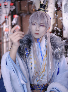 琢玉撷珠 代号鸢 若书之说 袁基 头饰 发冠 cos 古风 古装 冬装