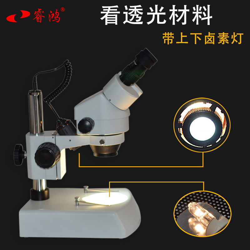 连续变倍显微镜上下光源