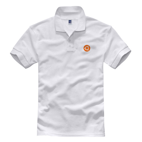 UBUNTU短袖程序员翻领纯棉POLO衫