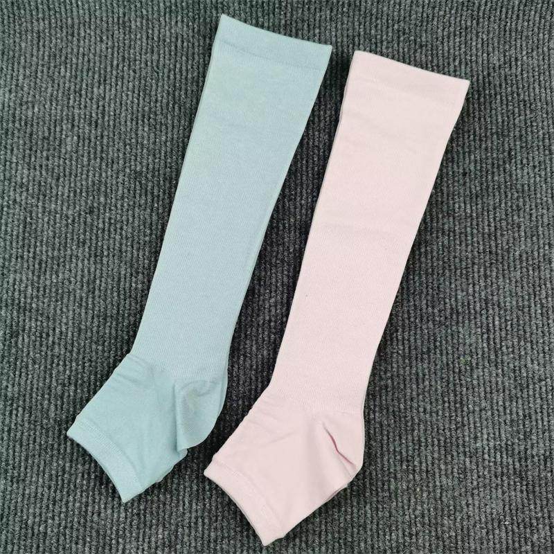 外贸长筒袜子女纯棉二级压力小腿袜百搭纯色运动及膝美腿高筒女袜,女士内衣/男士内衣/家居服,长筒袜,淘宝优惠券,粉丝福利购,淘宝优惠卷