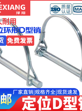 D型销环形销卡销安全销弹簧销定位销O型销M6M8M9M9.5M10M12保险销