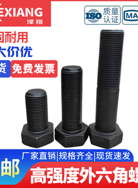 12.9级高强度外六角螺丝/螺栓 M33*100x110x120x130x160x180x250