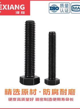 M39-M64 10.9级外六角螺丝高强度螺栓加长螺钉螺杆M42M45M48M52mm