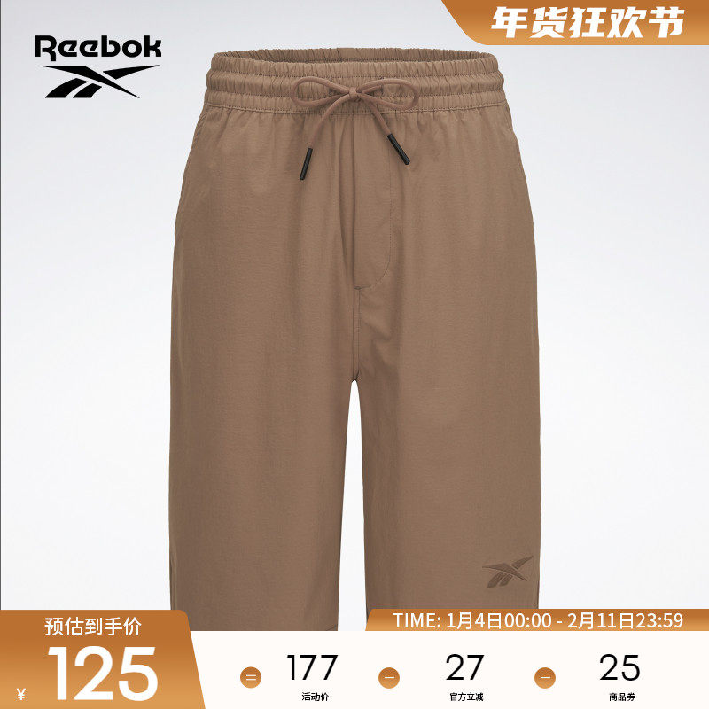 Reebok锐步官方男女经典时尚运动休闲舒适复古百搭宽松短裤