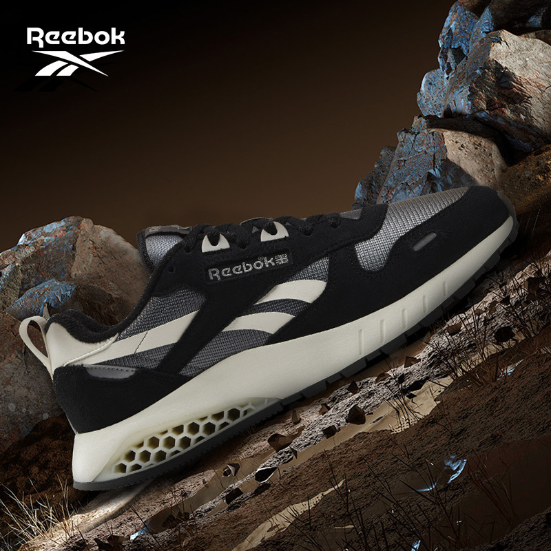 Reebok锐步官方男女情侣款CL LEATHER缓震蜂巢轻便休闲复古跑鞋