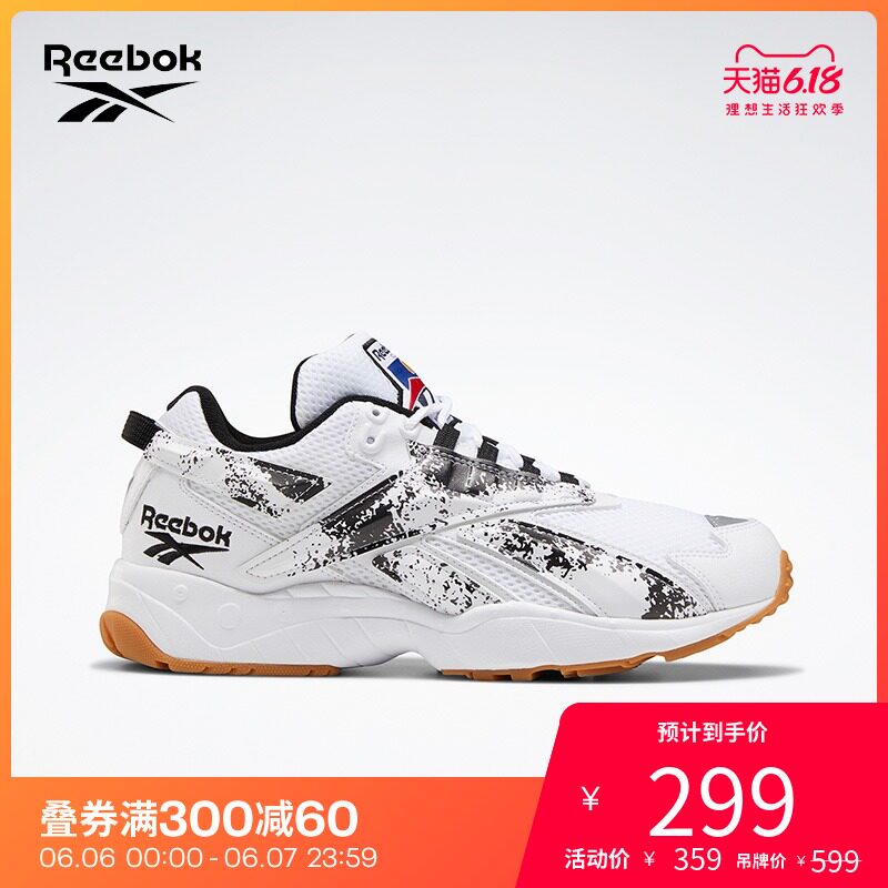 Reebok锐步男女休闲老爹鞋 INTV 96 时尚潮流运动跑步鞋FV5471