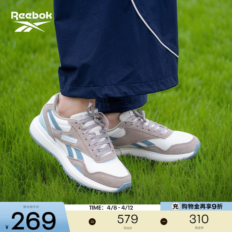 Reebok锐步官方24秋冬新男女REEBOK GL1100复古时尚运动鞋跑步鞋