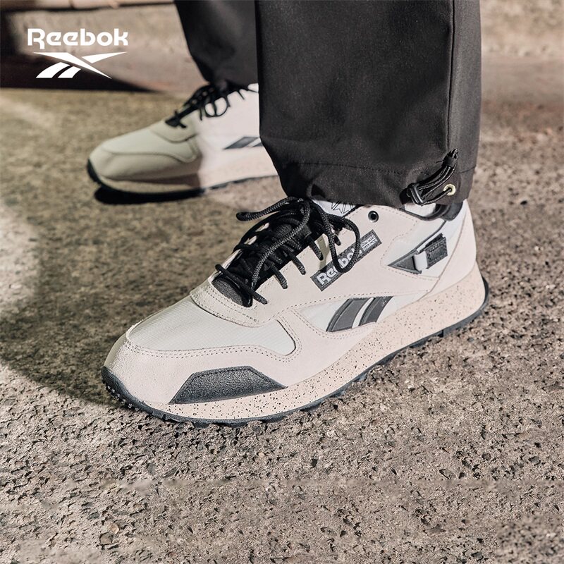 Reebok锐步官方26新品男女CL LEATHER运动休闲百搭山系复古跑鞋