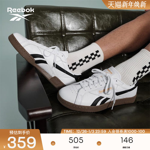 锐步复古时尚拼色板鞋