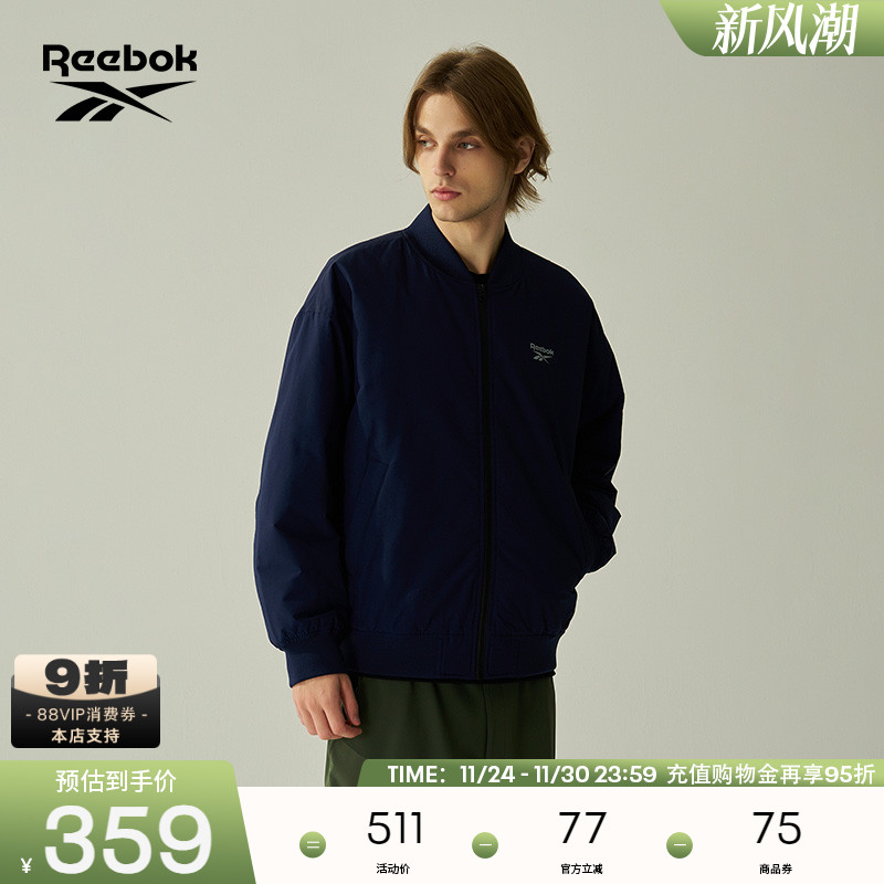 Reebok锐步夹棉夹克外套