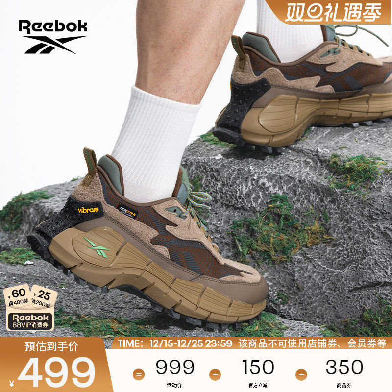 Reebok锐步官方24男女情侣款ZIG KINETICA户外休闲舒适运动跑步鞋