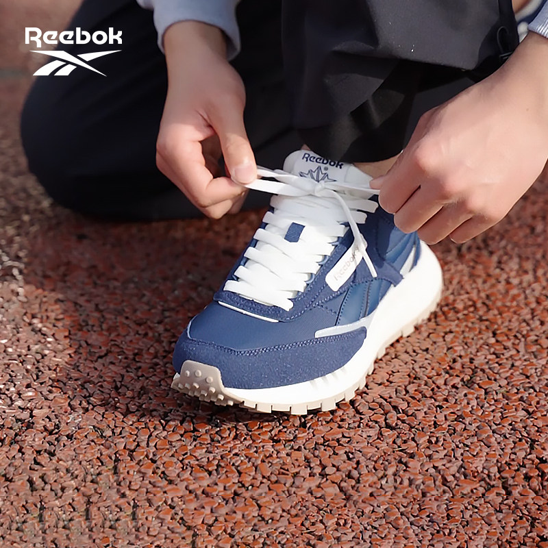 Reebok锐步官方26男女同款CL LEGACY W+休闲时尚复古运动鞋跑步鞋