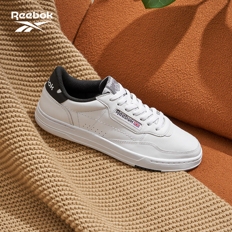 Reebok锐步官方2022春季新款男鞋女鞋休闲小白鞋经典板鞋GW7559