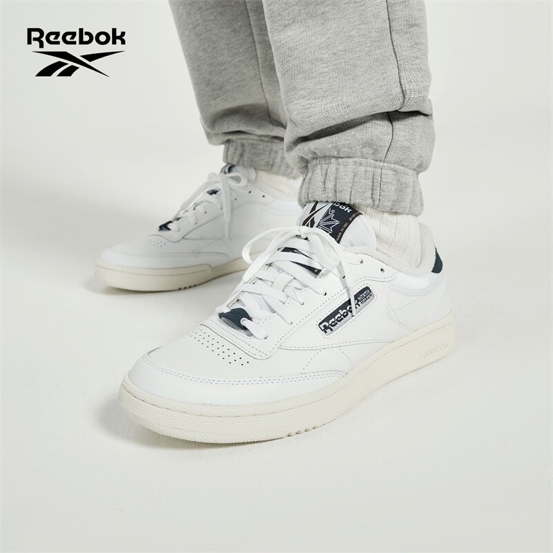 Reebok锐步官方26新品男女鞋CLUB C 85复古小白鞋休闲板鞋