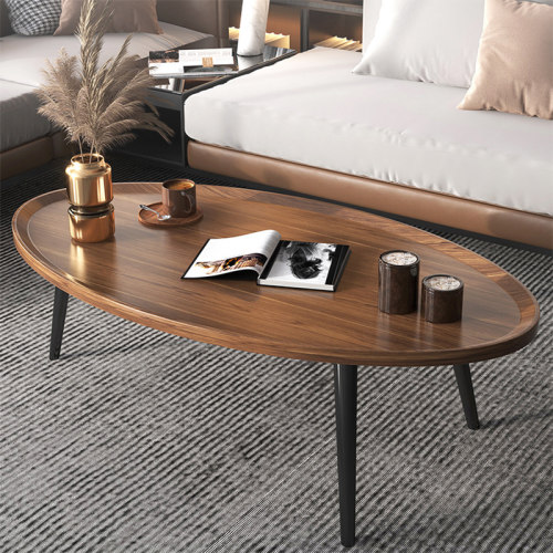 轻奢小户型客厅小茶几边几