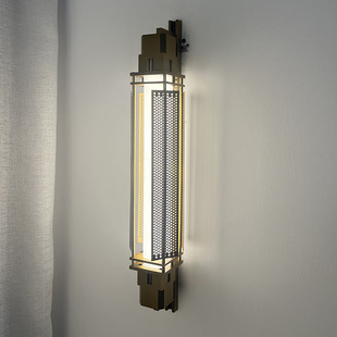 覆古中古壁灯长条过道灯走廊壁灯网红爆款创意个性艺术民宿壁灯