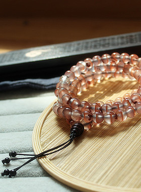 朱砂玛瑙药师天珠项链配饰手串